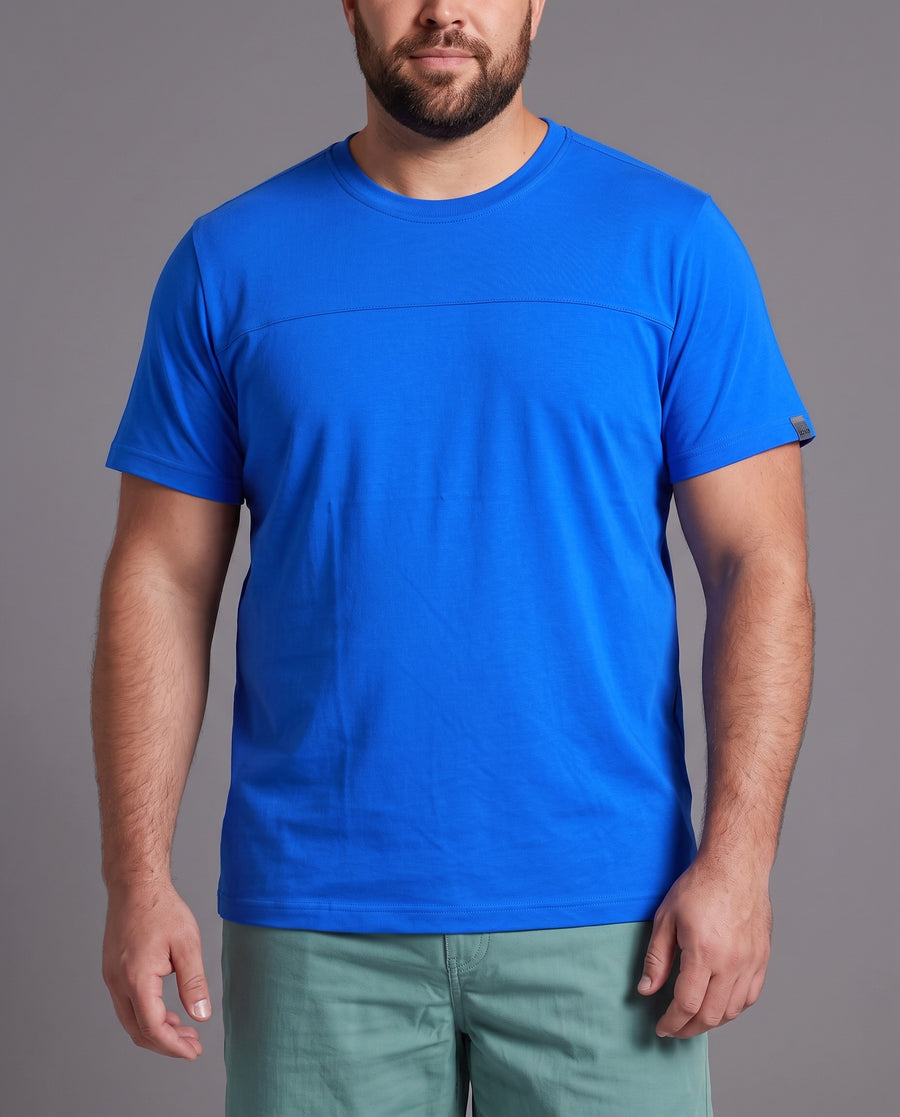 Camiseta de Malha com Recorte Frontal - My Size