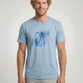 Camiseta Casual Costela-de-Adão