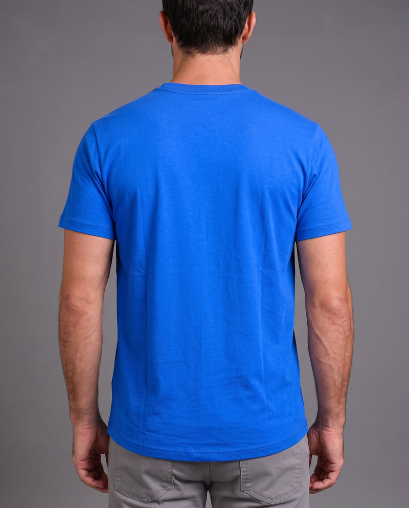Camiseta de Malha com Recorte Frontal