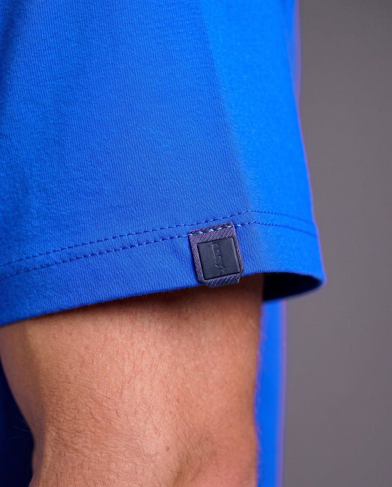 Camiseta de Malha com Recorte Frontal - My Size
