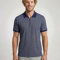 Polo Masculina com Zíper KNK