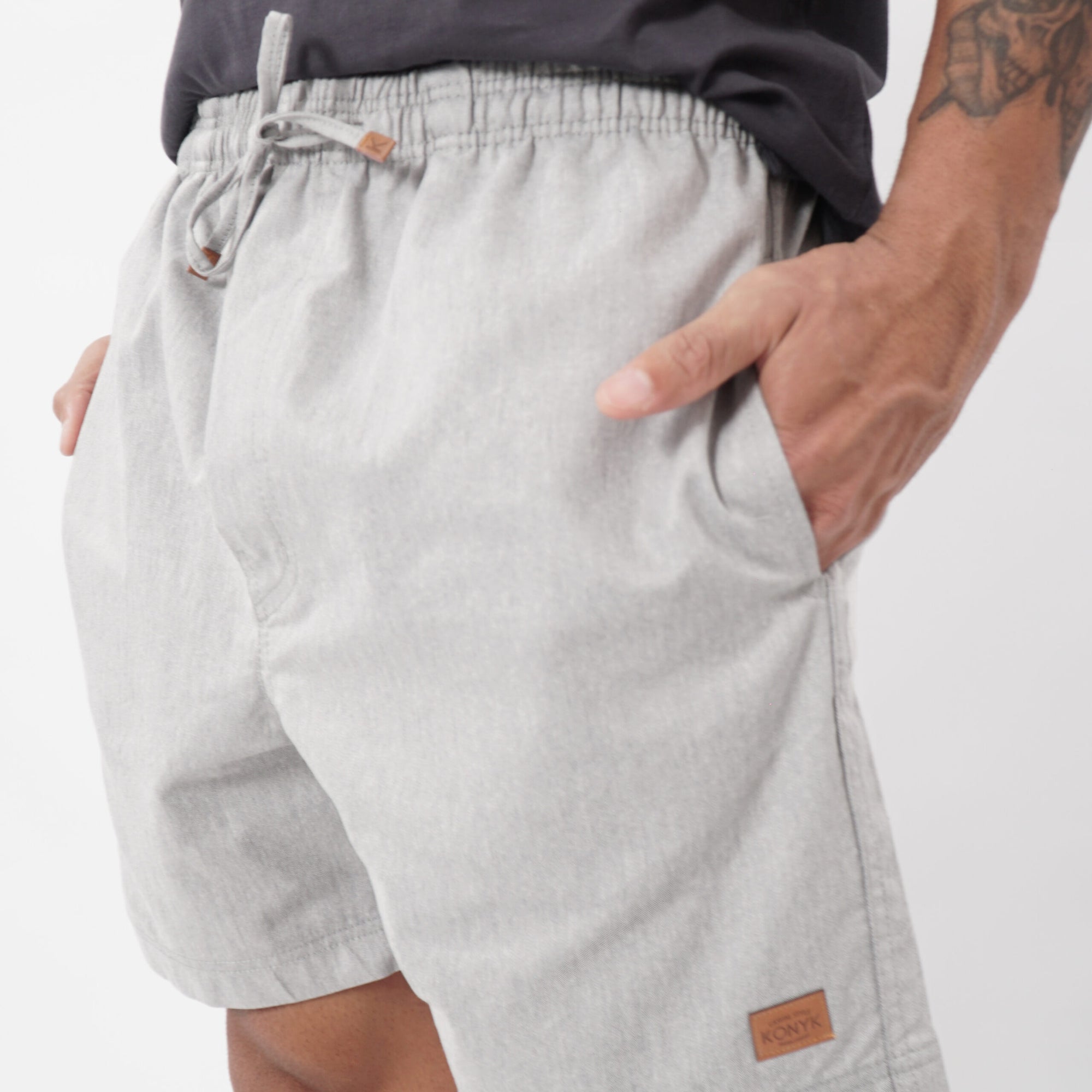 Short Masculino Casual Liso