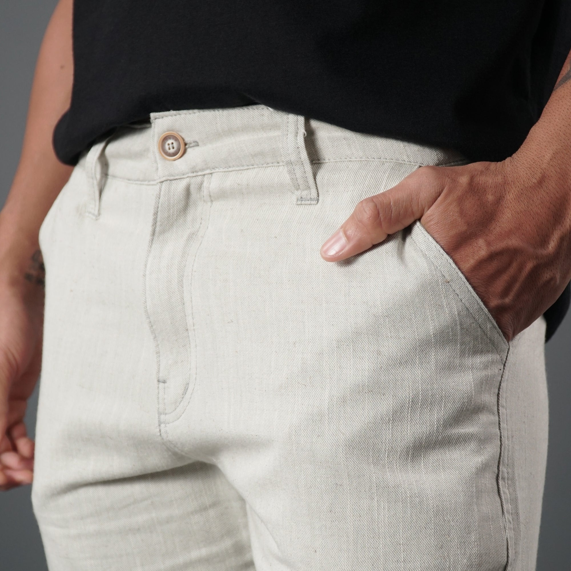 Bermuda com Linho Cotton