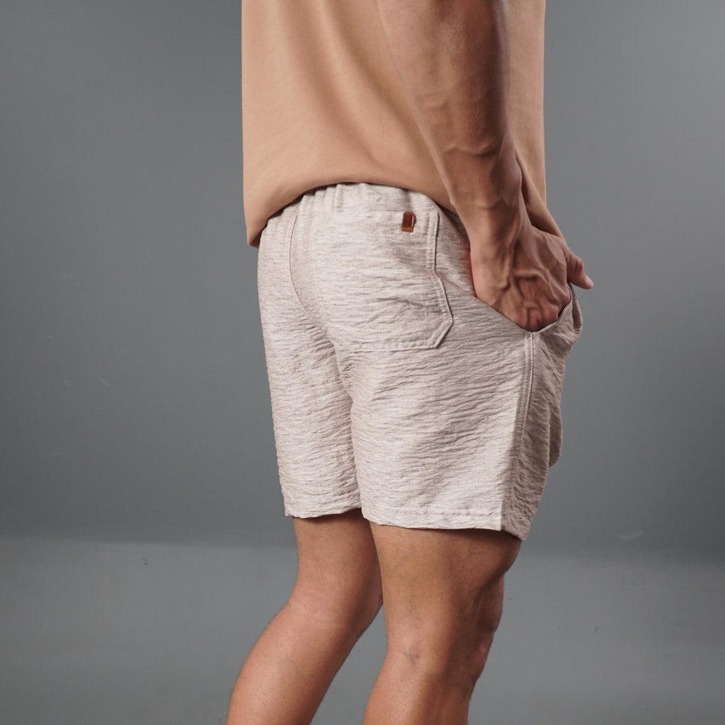 Short de Linho com Elástico