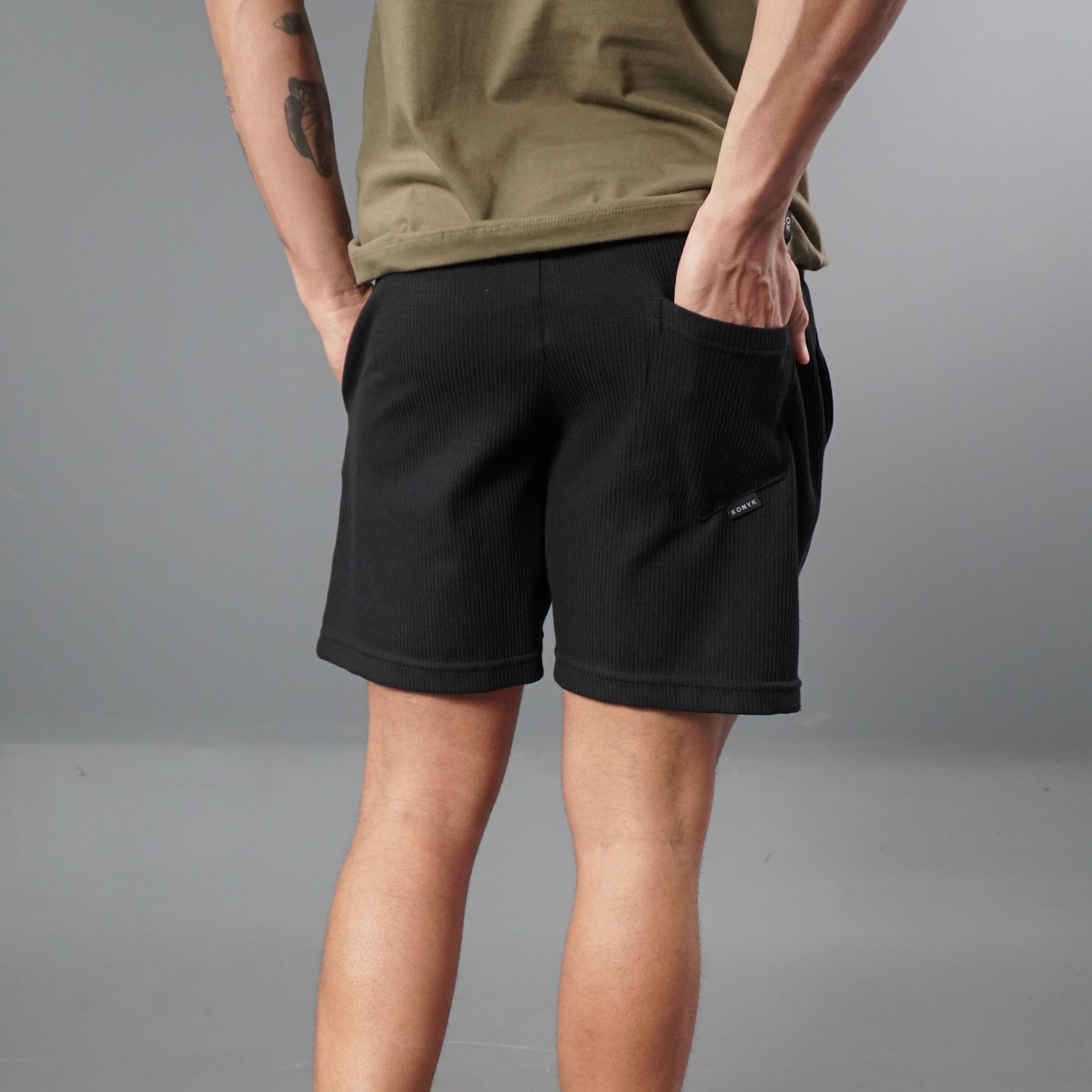 Short Elástico Casual de Malha