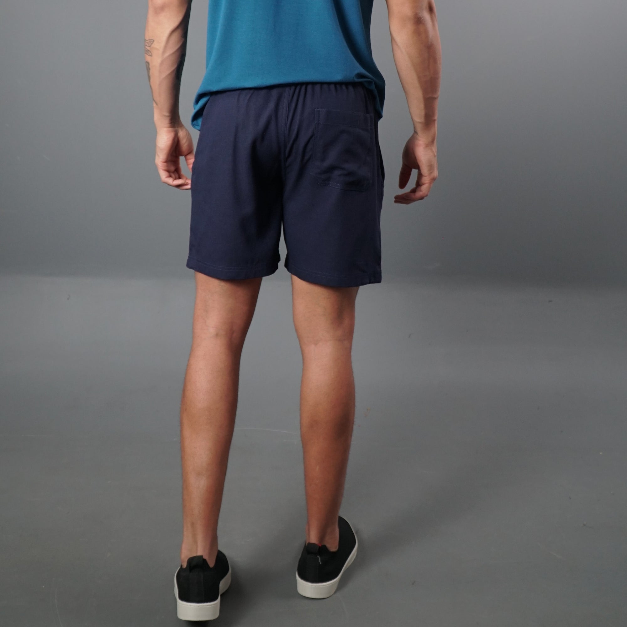 Short Elástico Casual de Linho