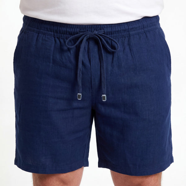Short Casual de Linho com Elástico My Size
