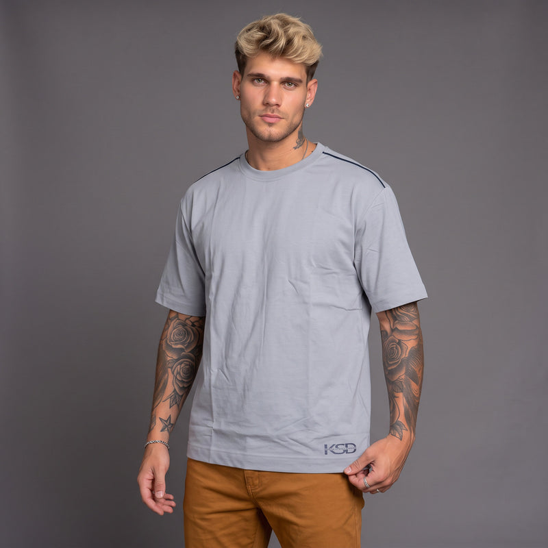 Camiseta KSD - Konyk Street Division – Cinza Claro