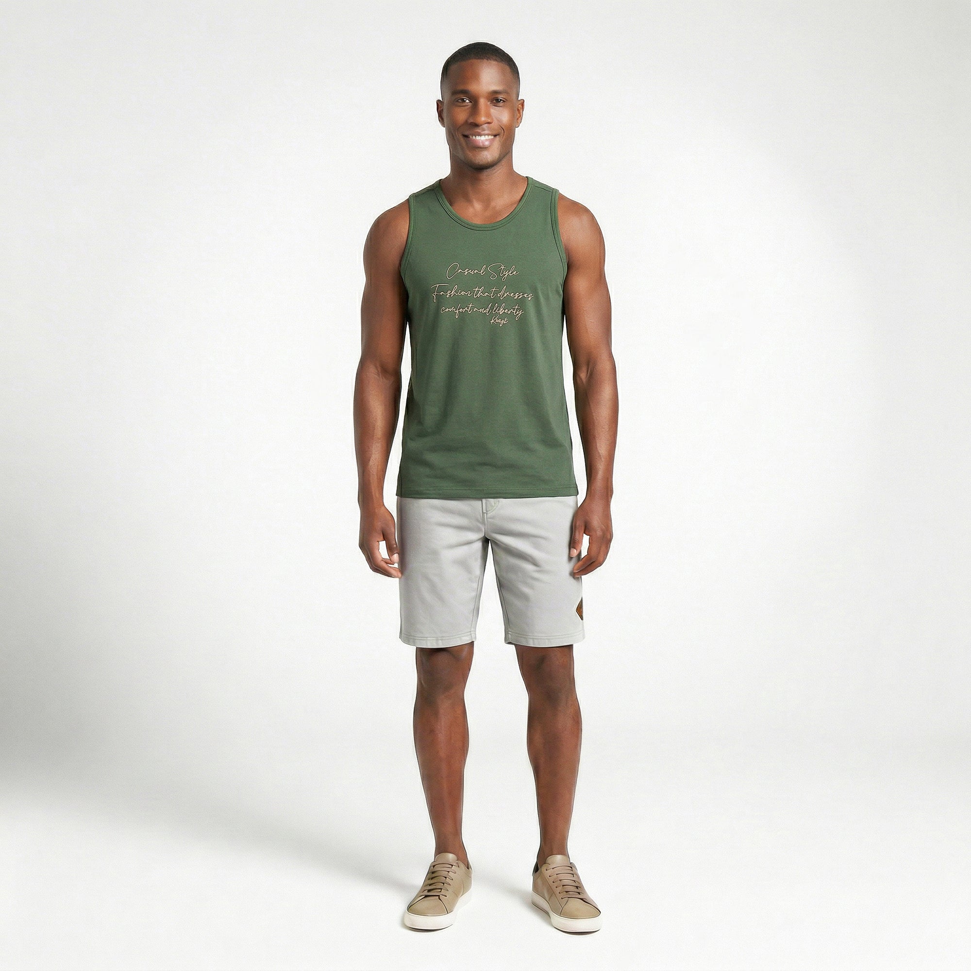 Regata Bordada Casual Style