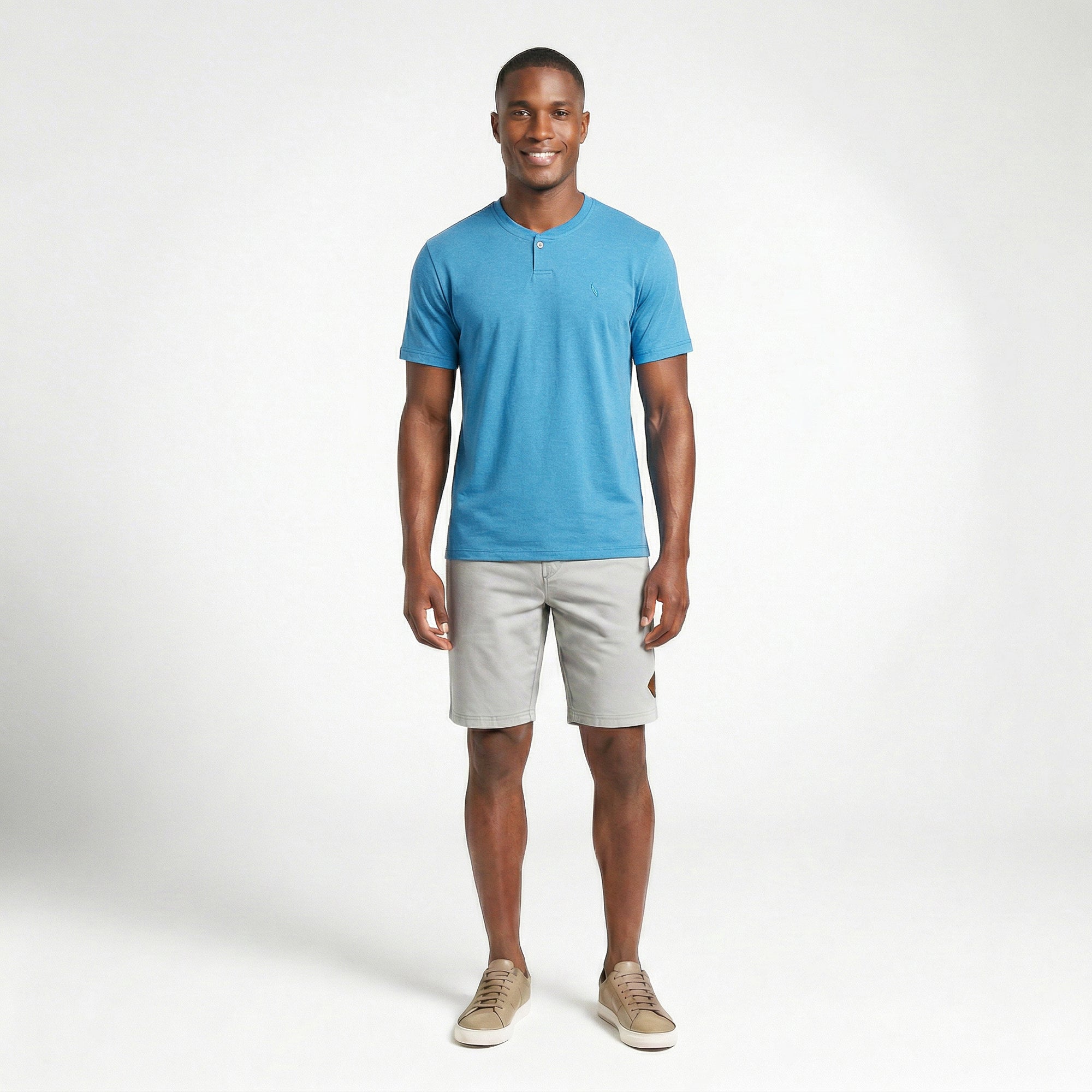Camisa Gola Patô com Botão KNK