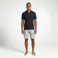 Polo Casual Gola com Zíper