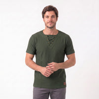 Bata Casual 6 Ilhós Cordão Embutido