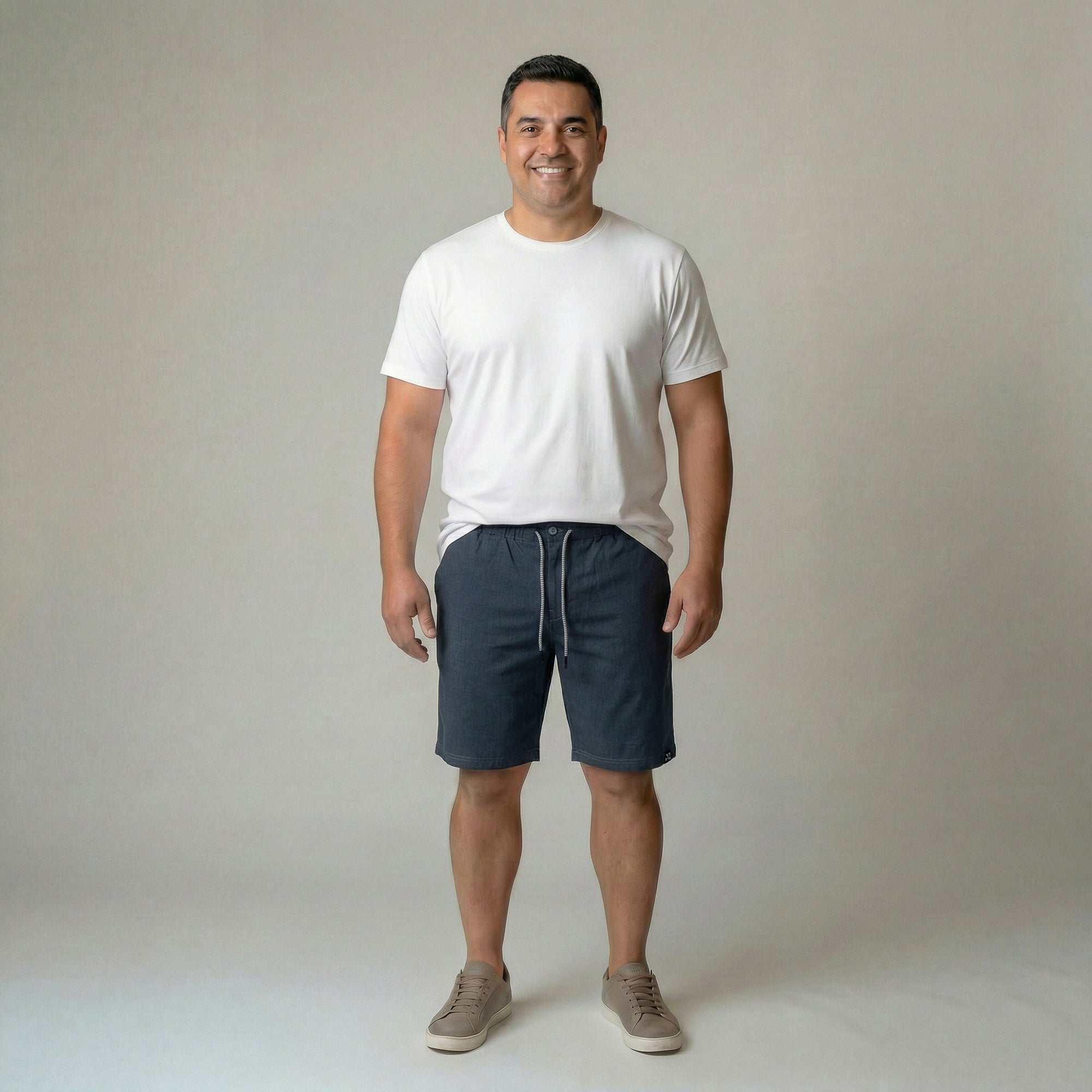 Bermuda Elástico Microfibra Mescla - My Size