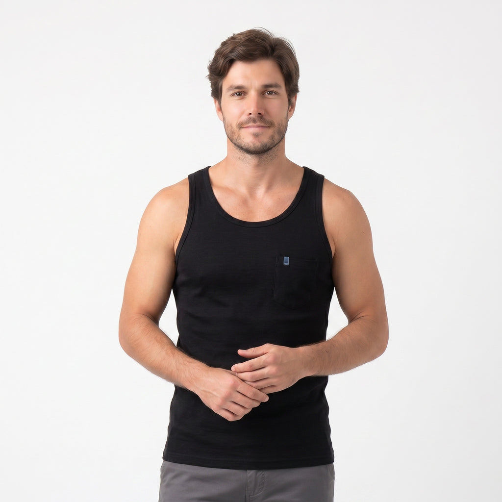 Regata Masculina com Bolso