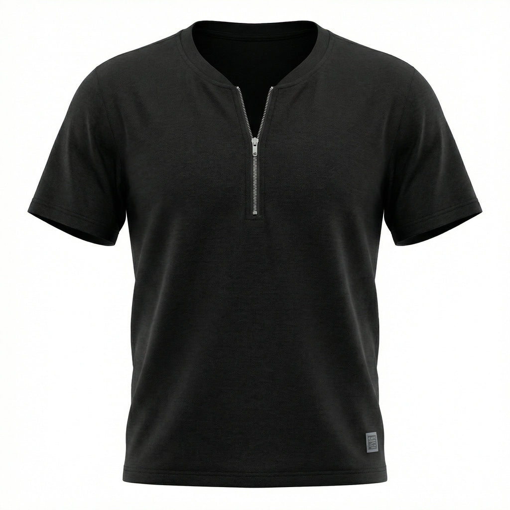 Camisa Casual com Zíper