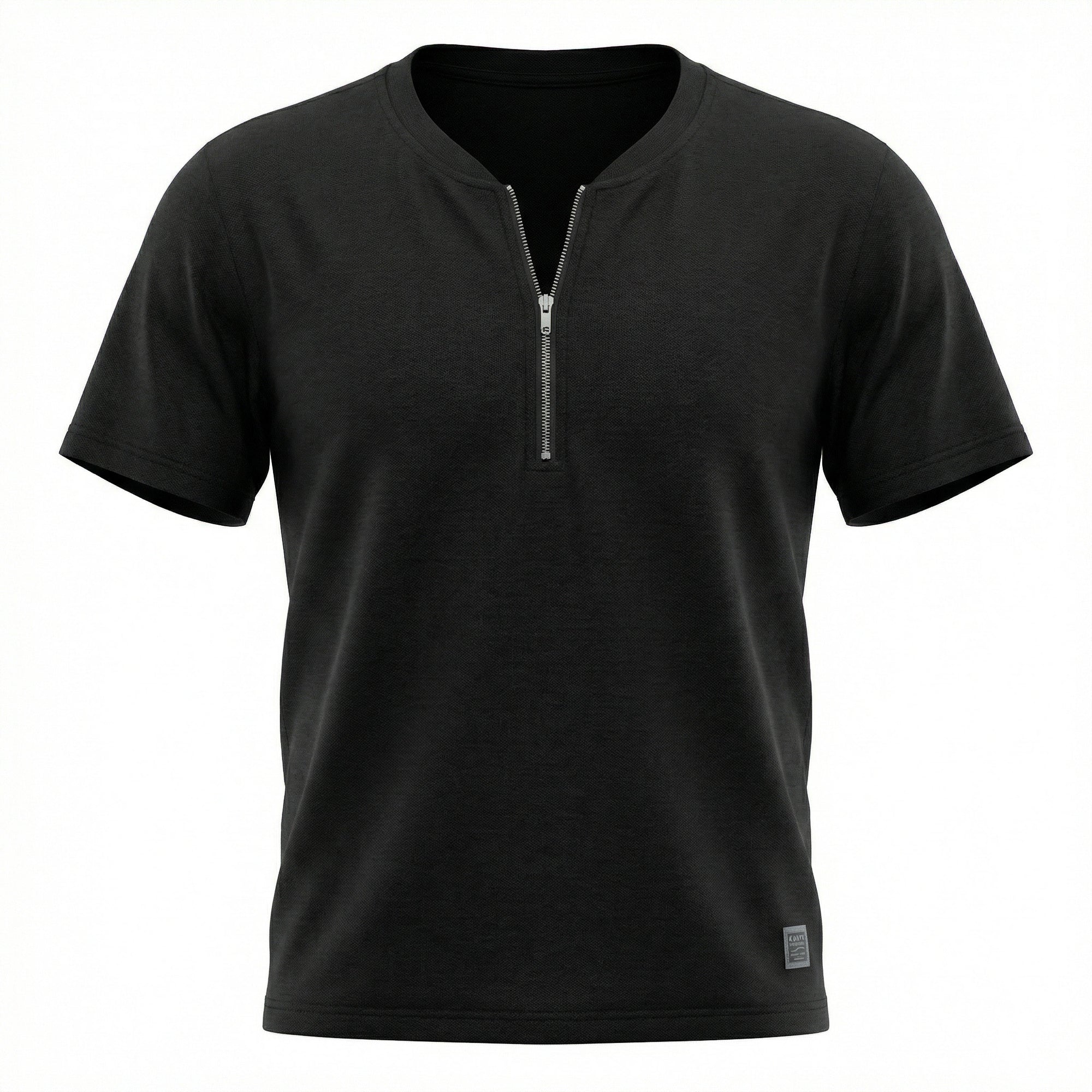 Camisa Casual com Zíper