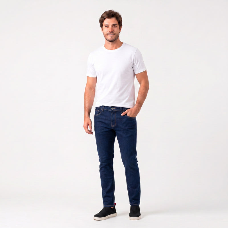 Calça Jeans Masculina Slim