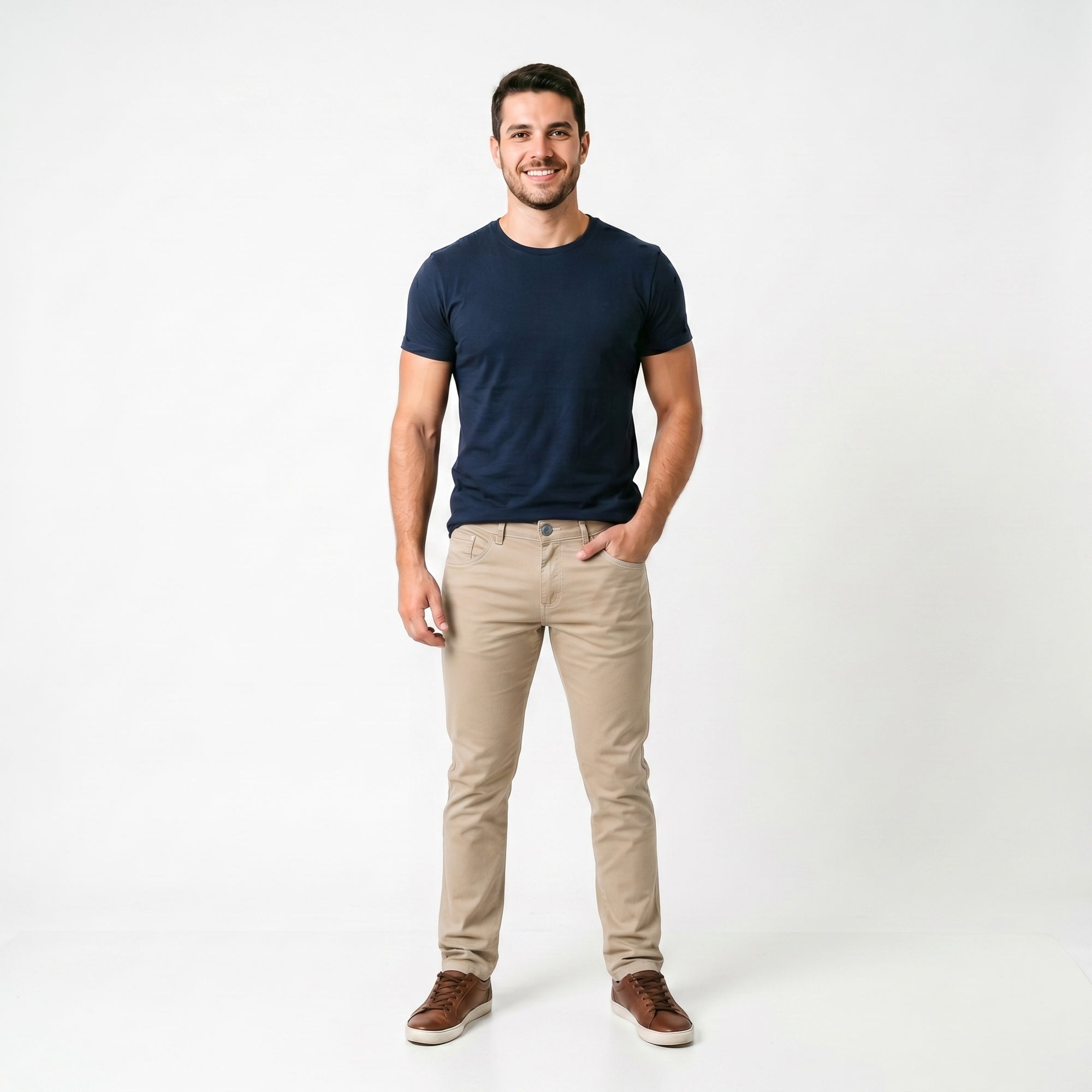 Calça Color com Strech