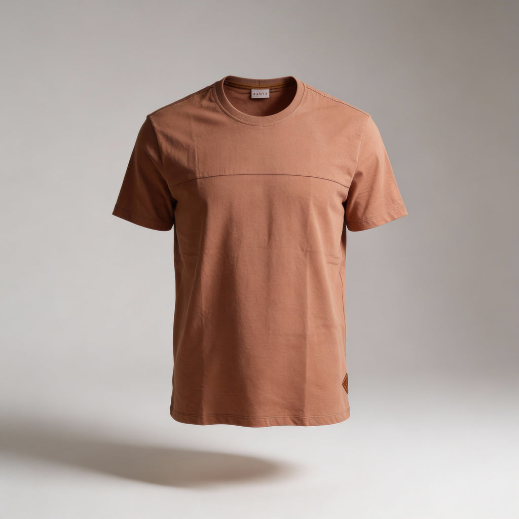 Camisa Casual com Recorte