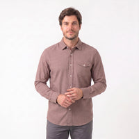 Camisa Social Manga Longa Flanelada