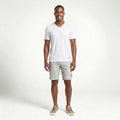 Camisa Casual com Gola V