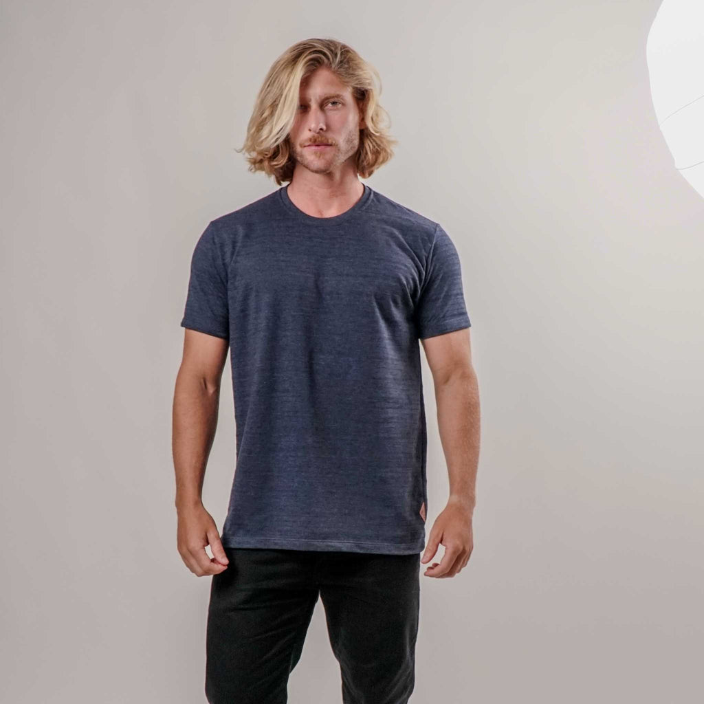 Camiseta Masculina Listra Texturizada
