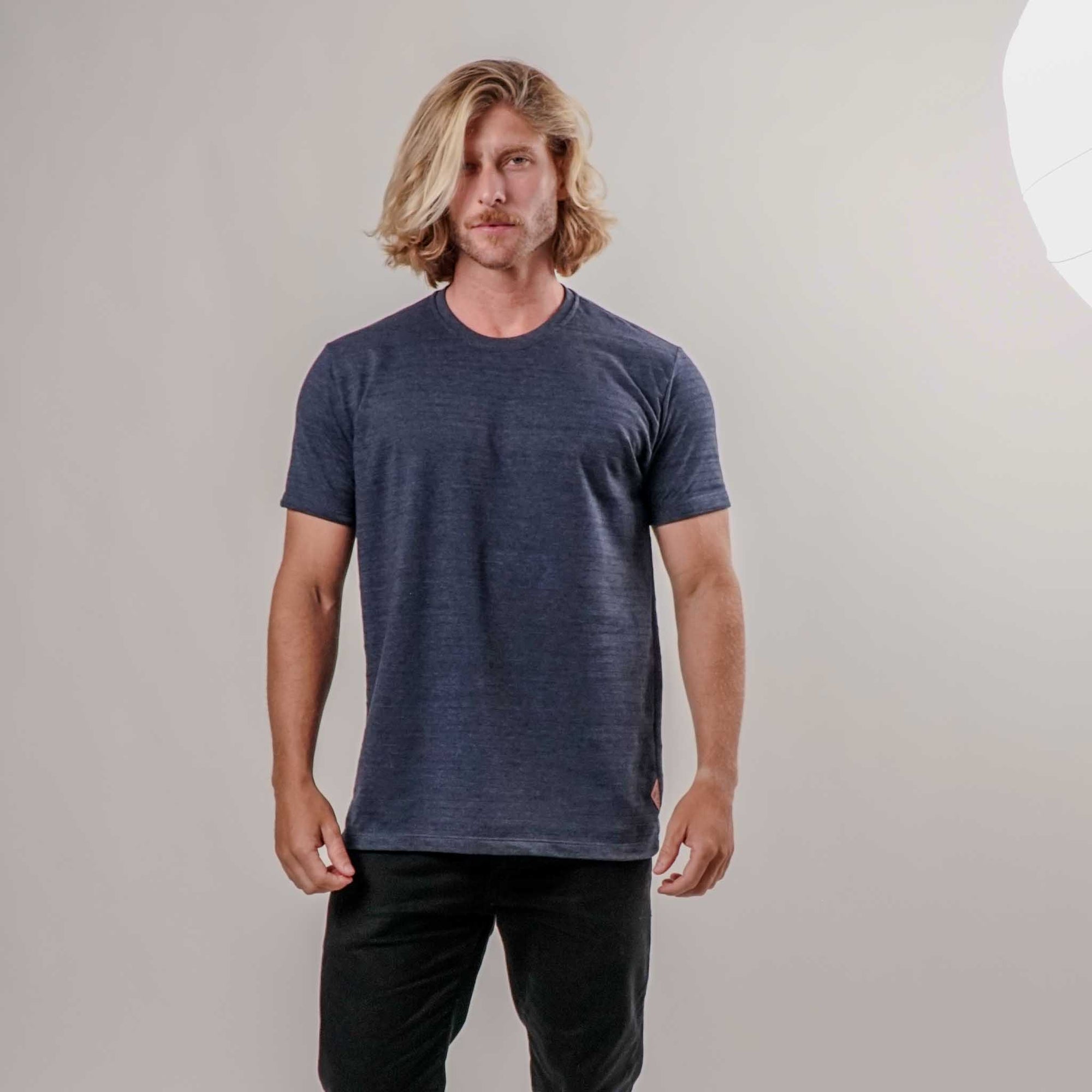 Camiseta Masculina Listra Texturizada