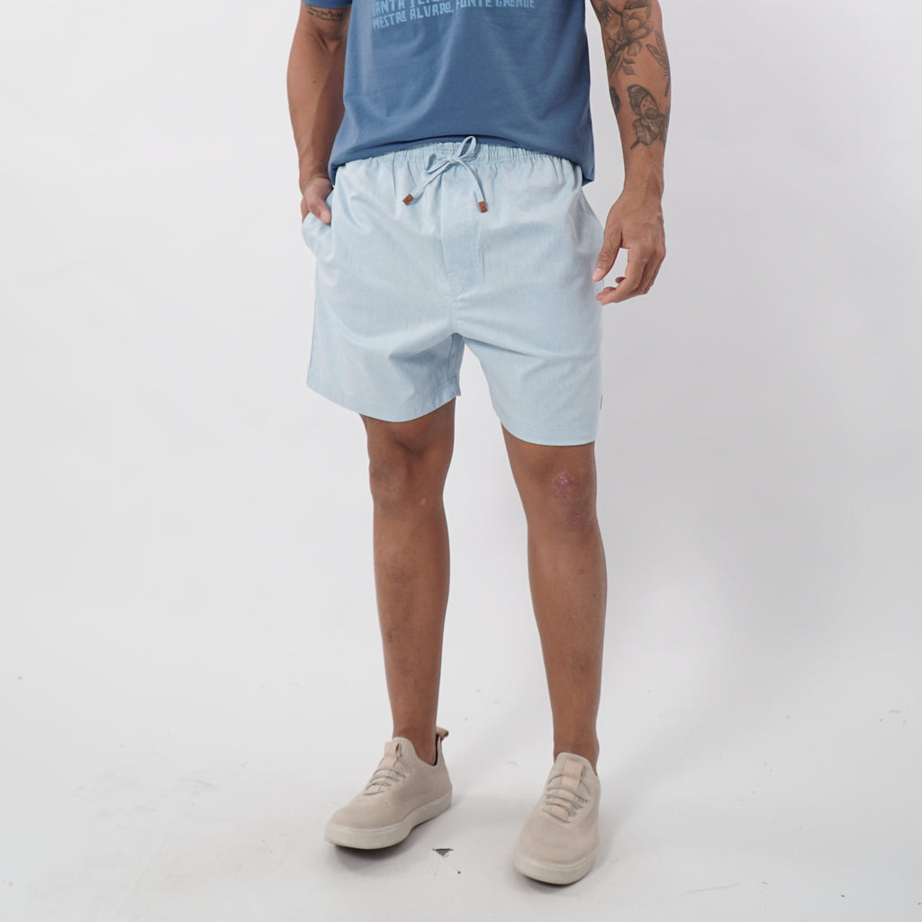 Short Masculino Casual Liso