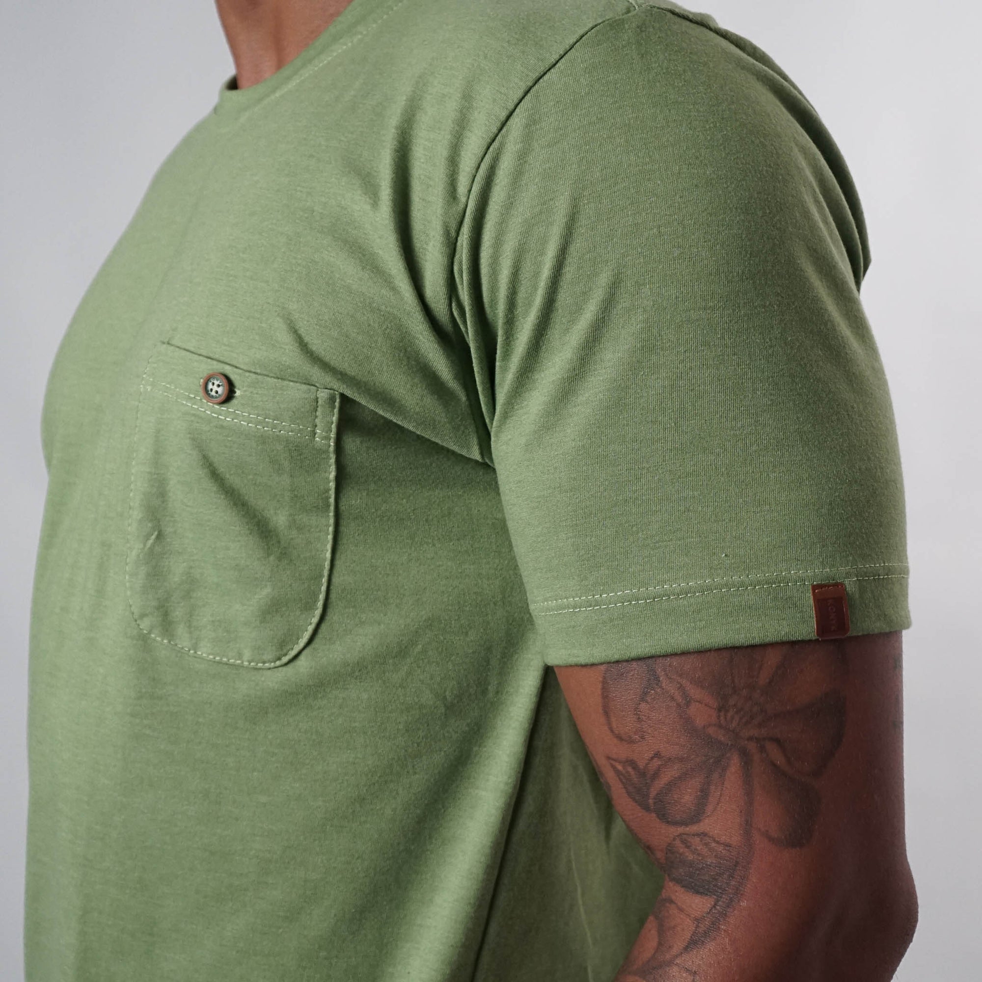 Camisa com Bolso Casual