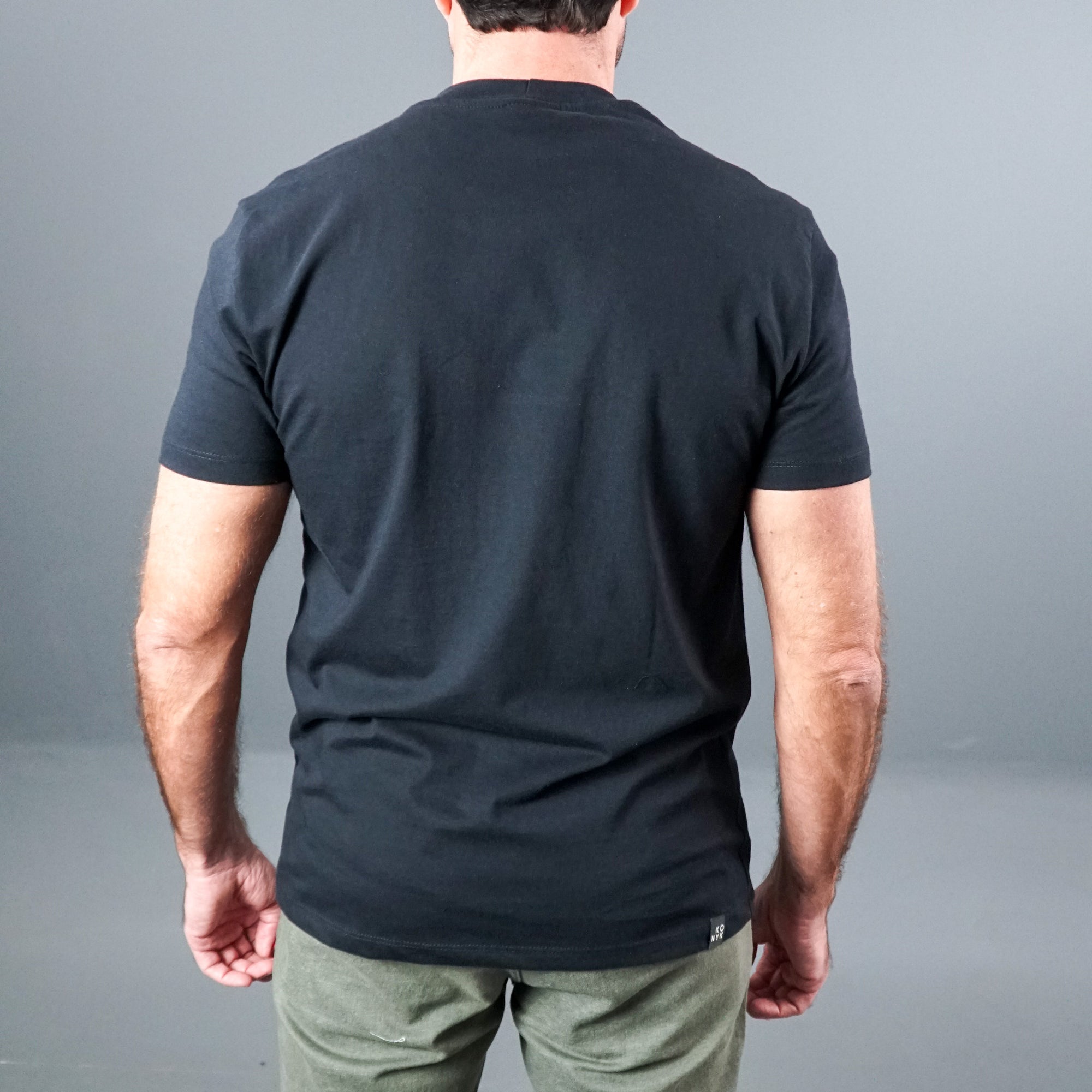 Camiseta Casual de Malha com Recorte