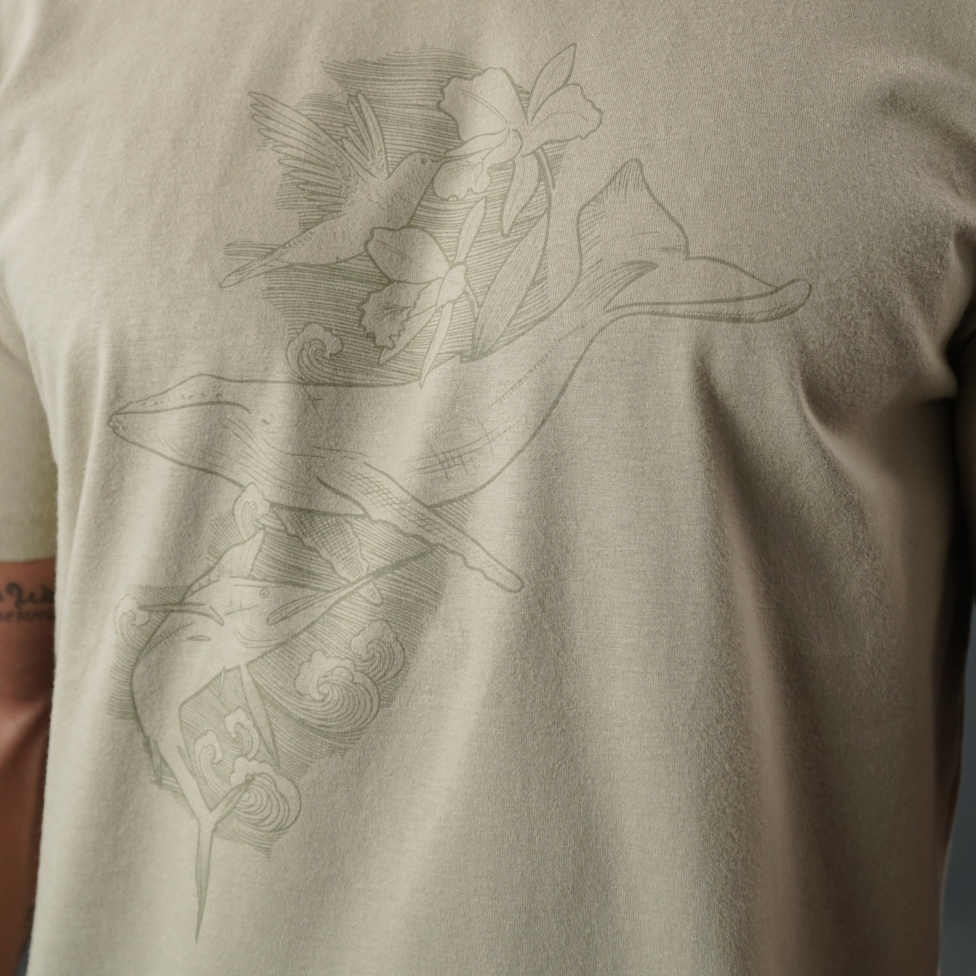 Camiseta Espírito Capixaba – Baleia, Marlin e Beija-flor