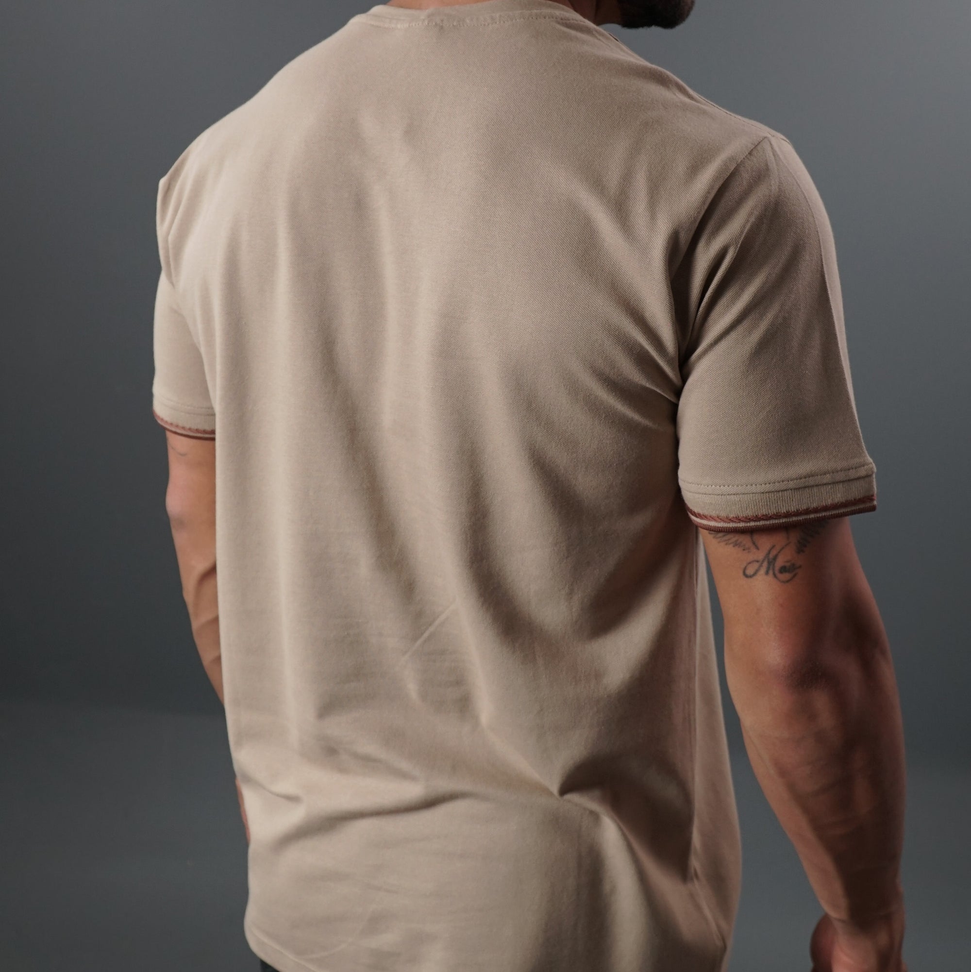 Camisa Casual com Punho Trabalhado