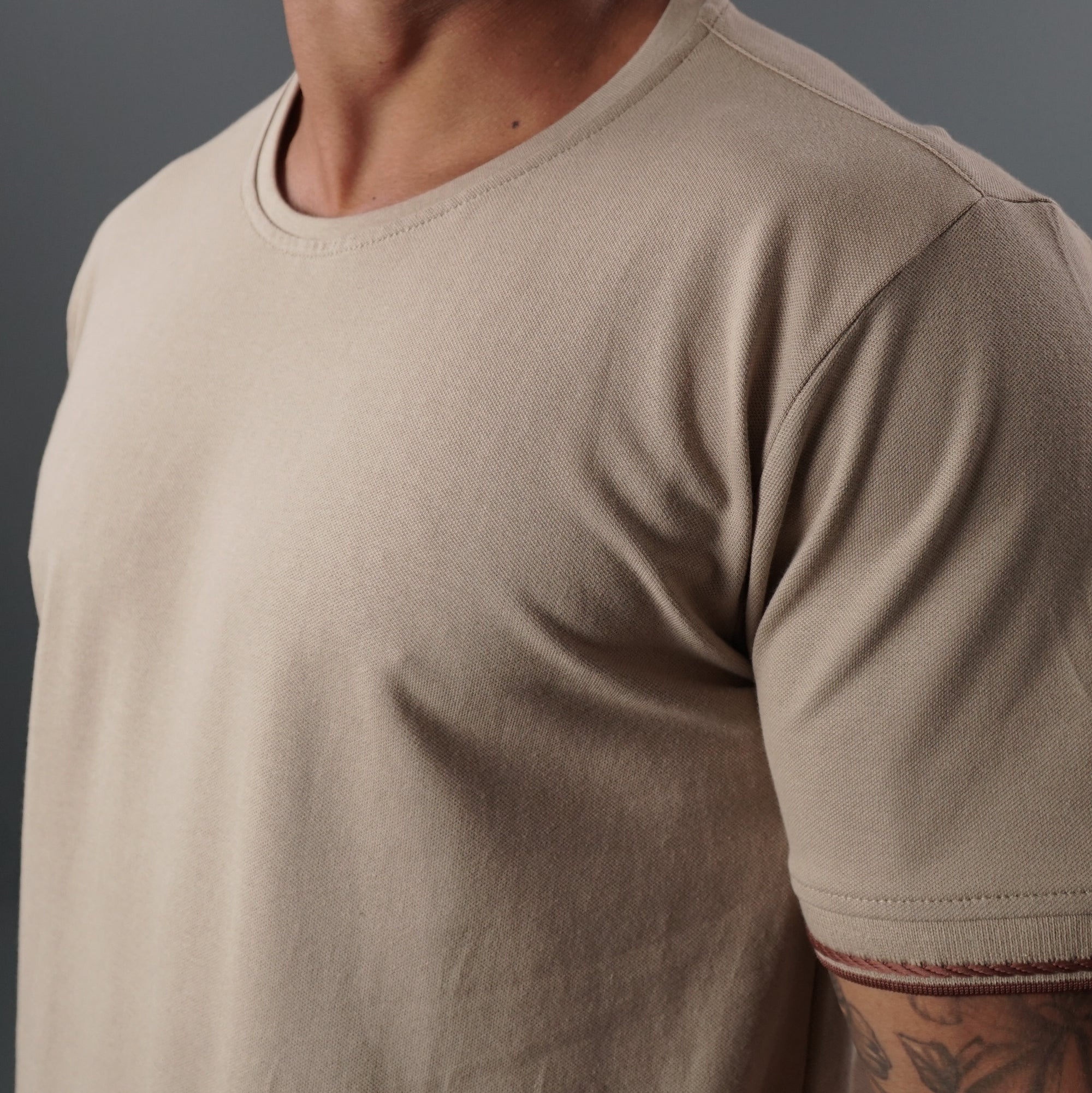 Camisa Casual com Punho Trabalhado