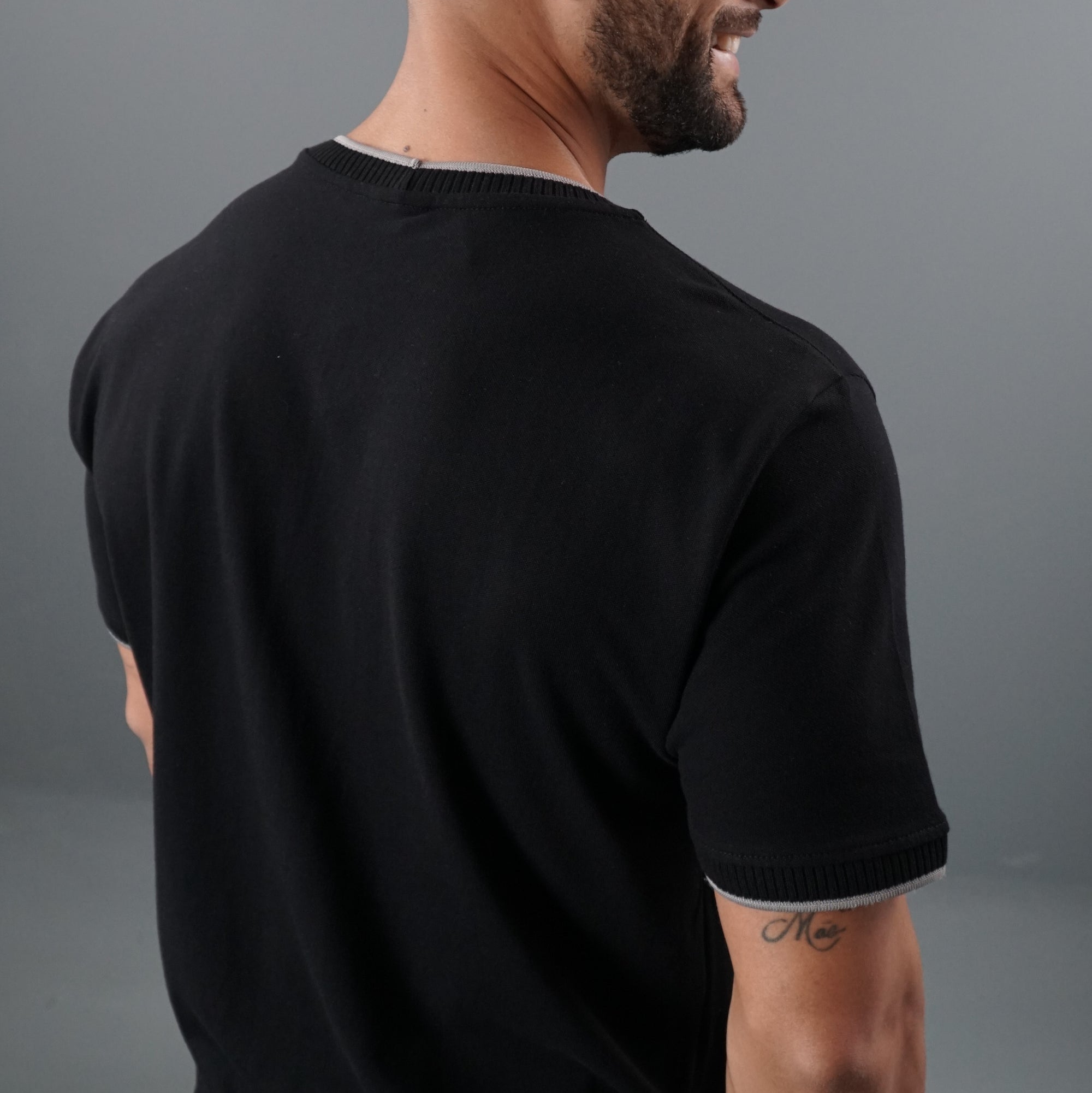 Camisa Casual com Gola e Punho Trabalhado