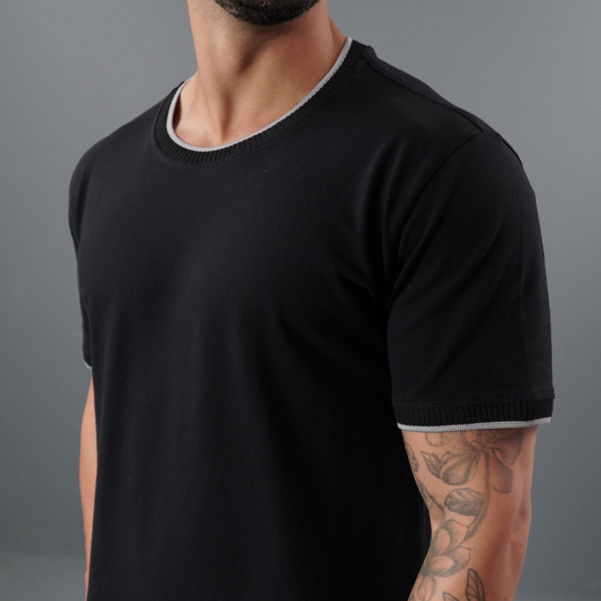 Camisa Casual com Gola e Punho Trabalhado