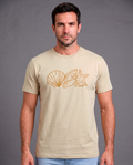 Camiseta Bordado Conchas