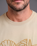 Camiseta Bordado Conchas