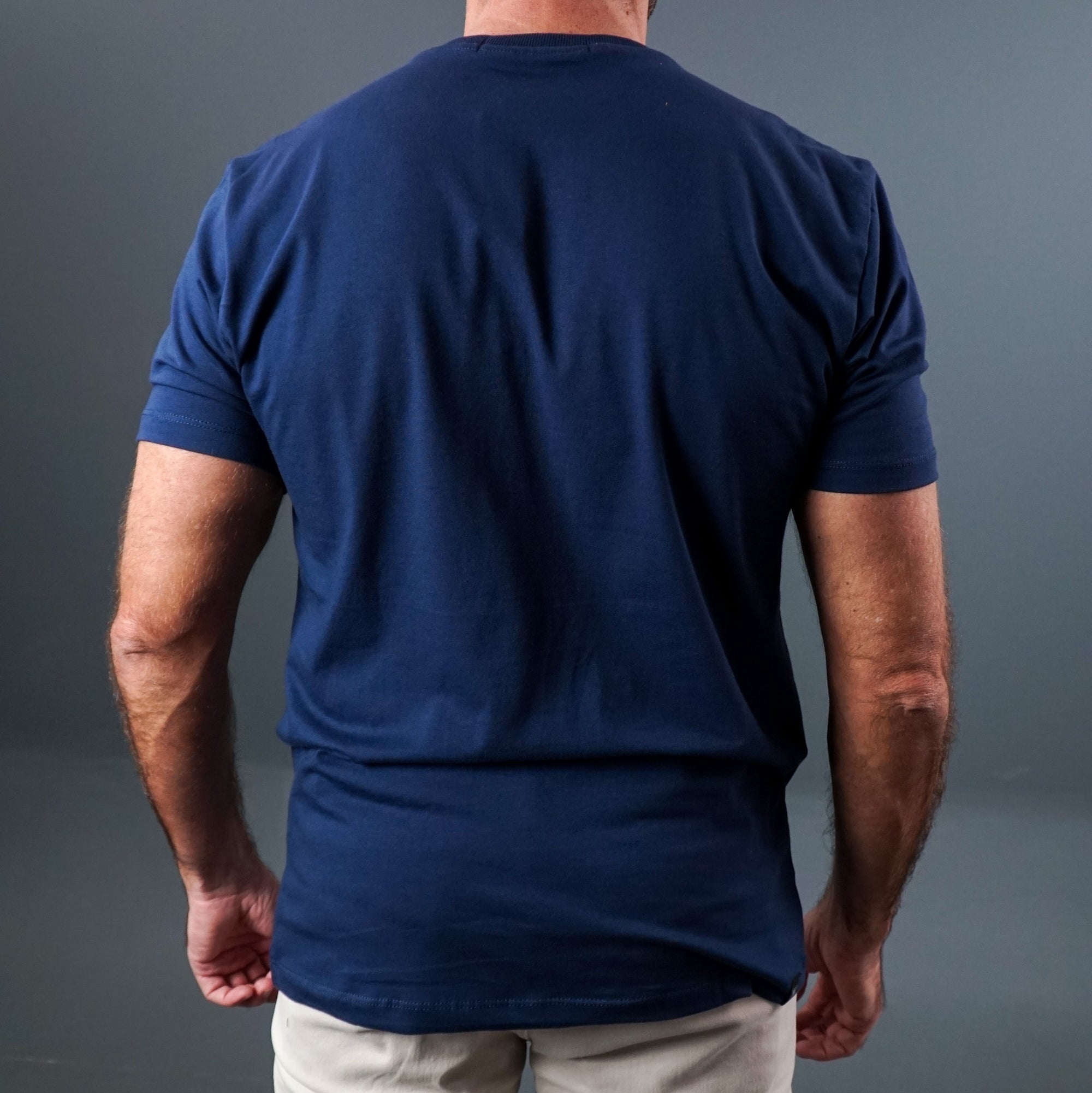 Camiseta Masculina de Malha Abstract KNK