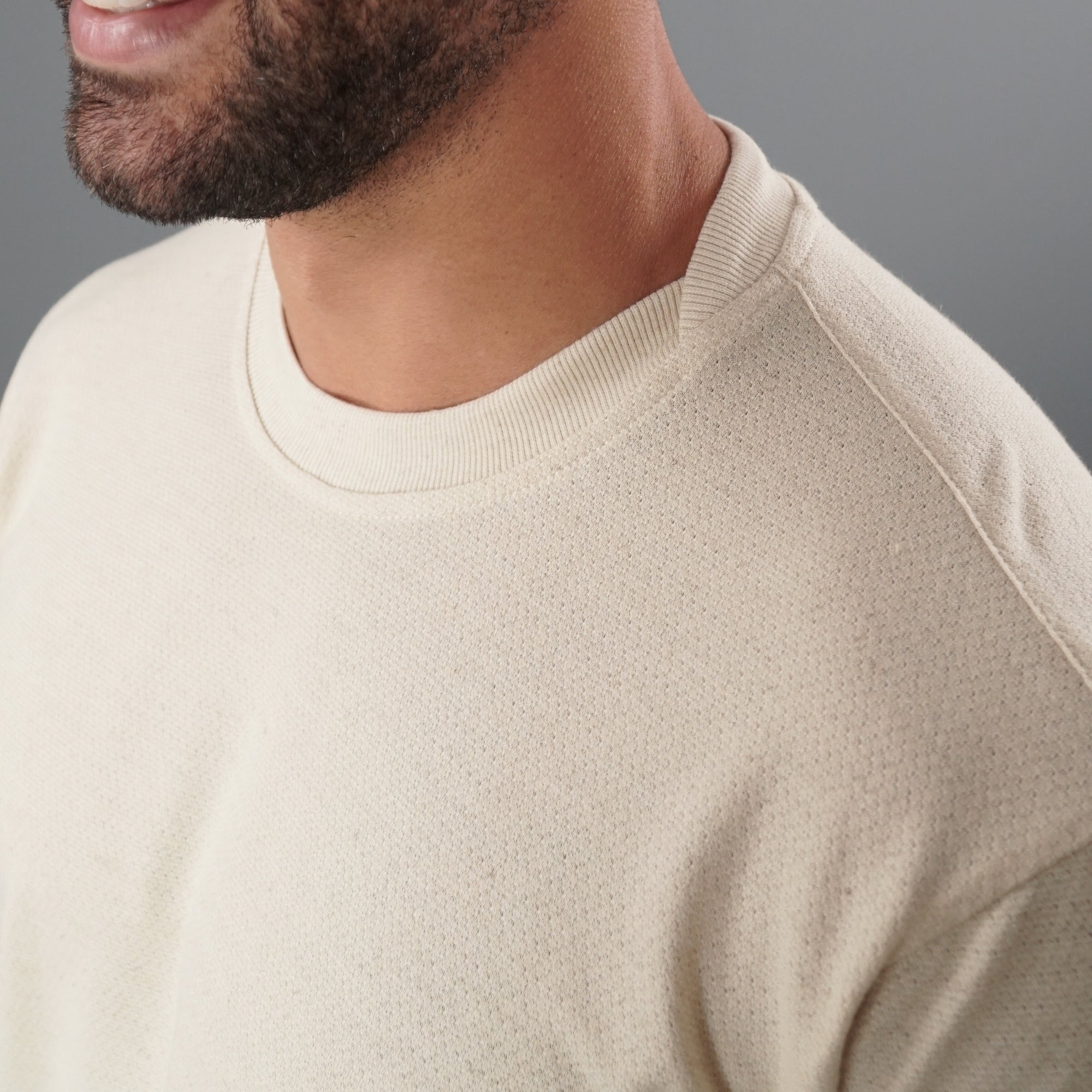 Camisa com Linho Transpasse Lateral