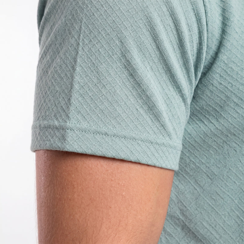 Camiseta Gola Portuguesa 2 Botões Tricot