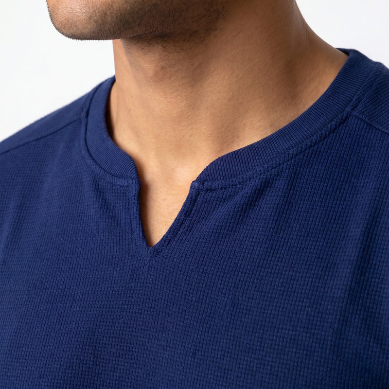 Camiseta Malha Gola Gota