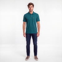 Polo Básica com Bolso – Verde Musgo