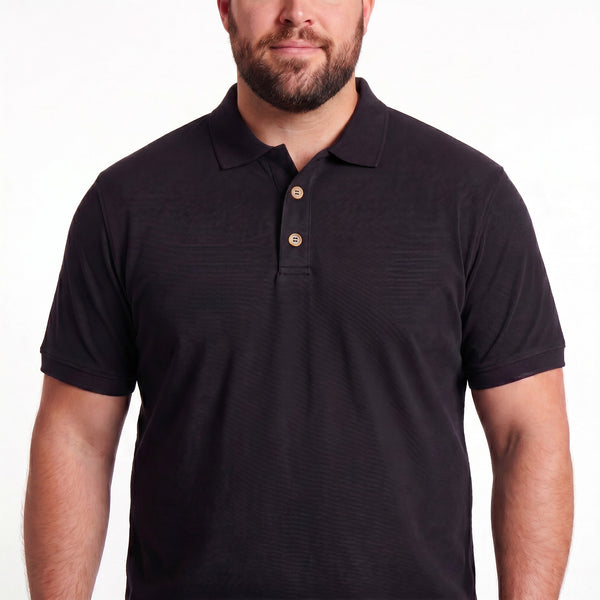 Polo de Malha com 2 Botões My Size