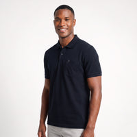 Polo Básica com Bolso – Preto