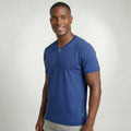 Camiseta Masculina Texturizada com Zíper