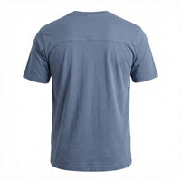 Camiseta de Algodão com Gola Transpassada