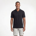 Polo Casual Gola com Zíper