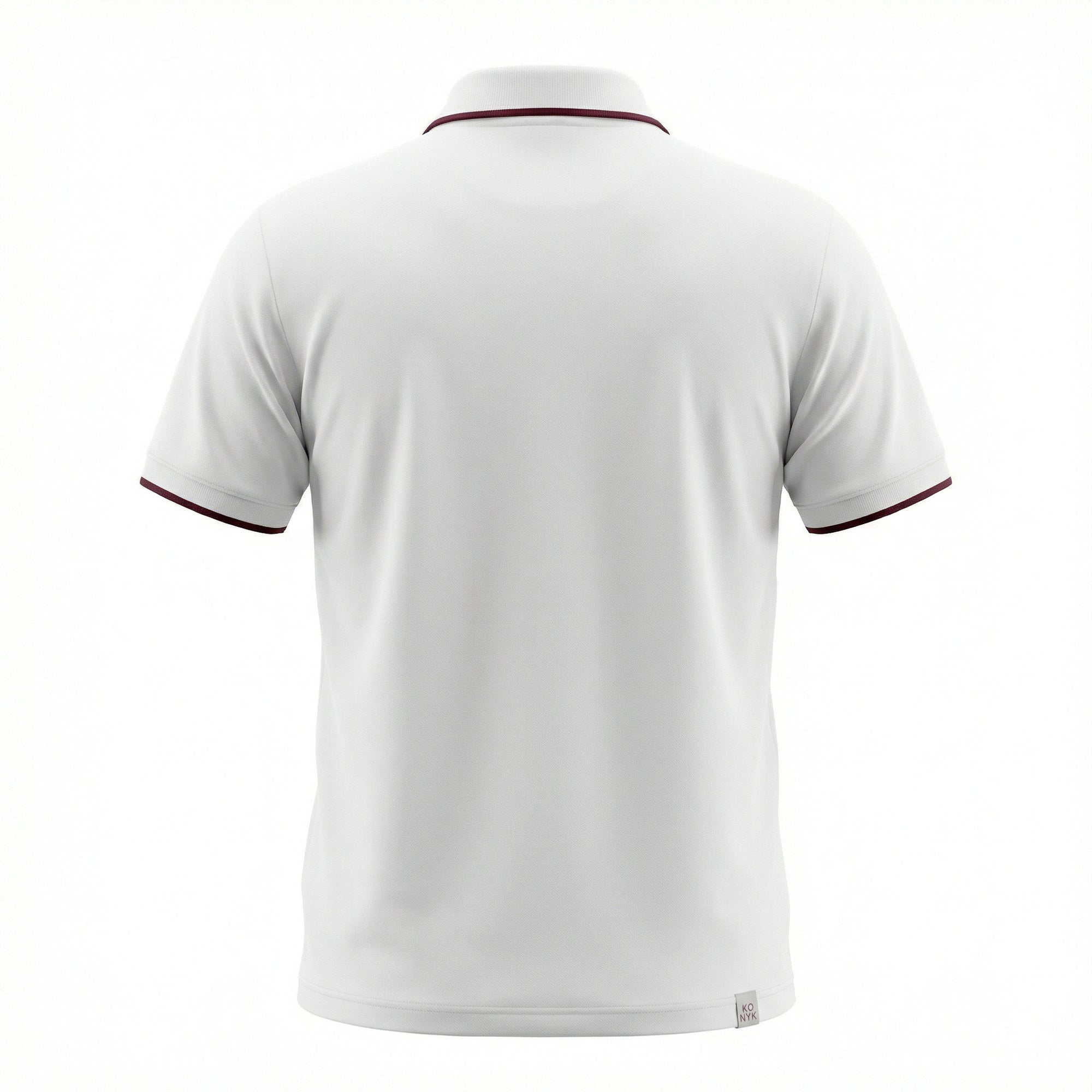 Camisa Polo Casual com Zíper