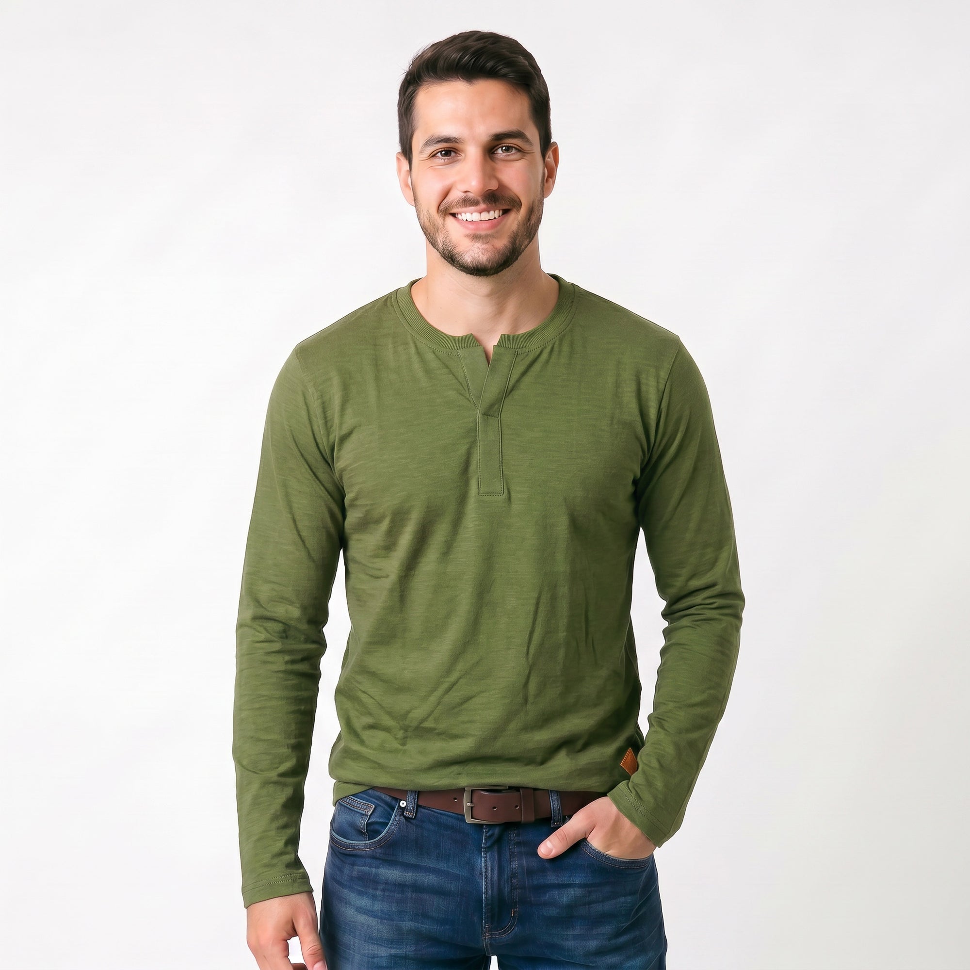 Camiseta Manga Longa Gola Patô Alongado