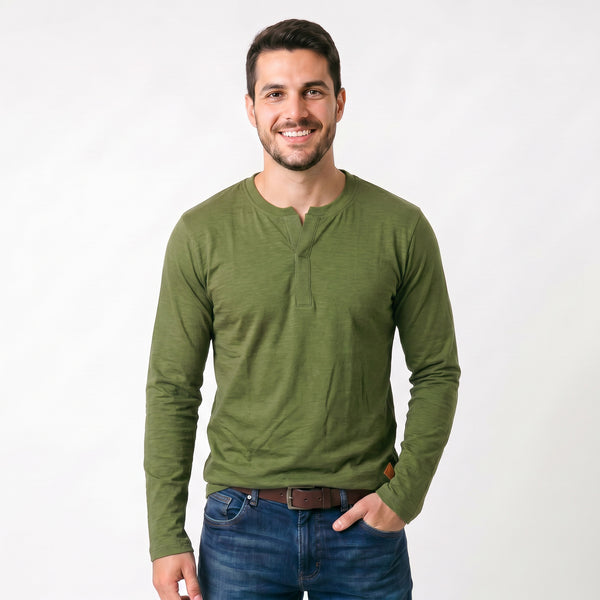 Camiseta Manga Longa Gola Patô Alongado